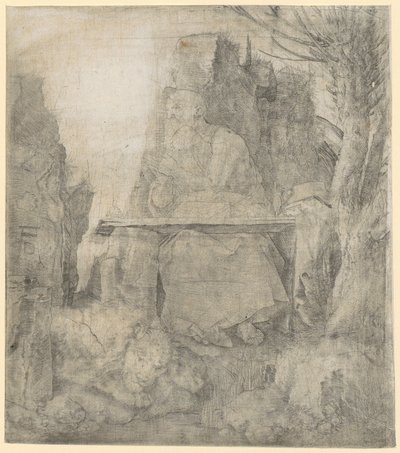 Święty Hieronim obok wierzby autorstwa Albrecht Dürer