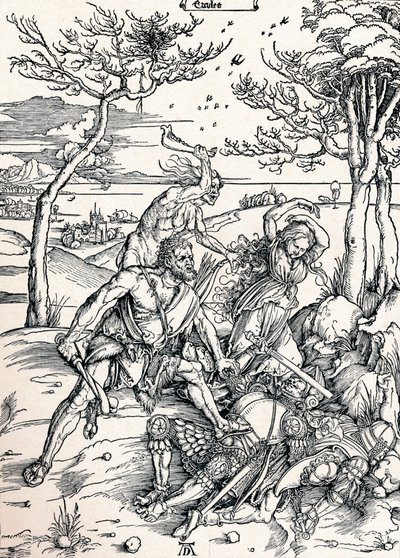 Herkules, 1497 1906 autorstwa Albrecht Dürer