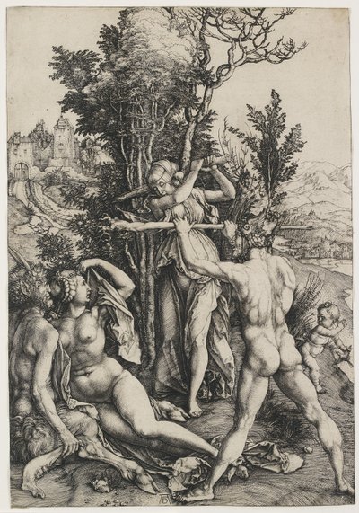Herkules, 1498 autorstwa Albrecht Dürer