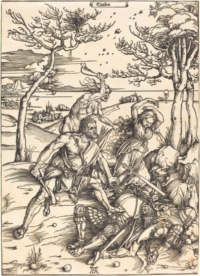 Herkules podbija Cacus („Herkules”) autorstwa Albrecht Dürer
