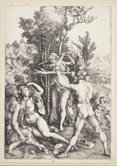 Herkules na rozdrożu autorstwa Albrecht Dürer