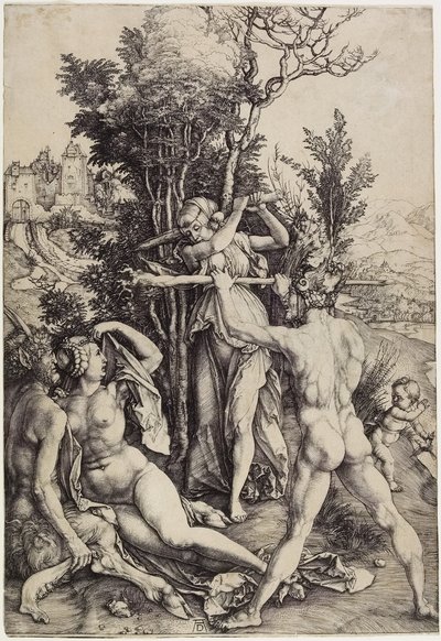 Herkulesa, ok. 1499 autorstwa Albrecht Dürer