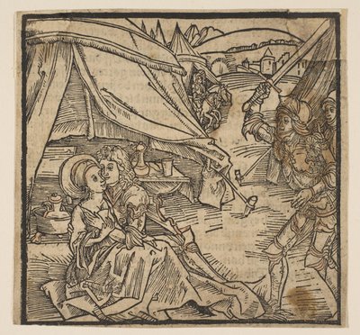 Ilustracja z Ritter von Turn, 1493.n.d. autorstwa Albrecht Dürer