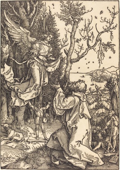 Joachim i Anioł autorstwa Albrecht Dürer
