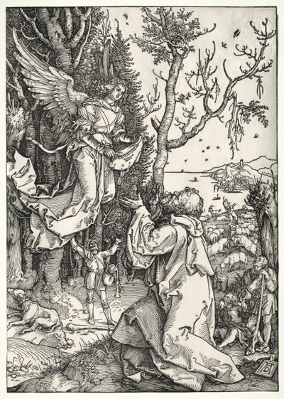 Joachim i Anioł autorstwa Albrecht Dürer