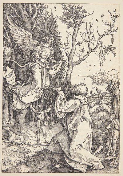 Joachim i anioł autorstwa Albrecht Dürer