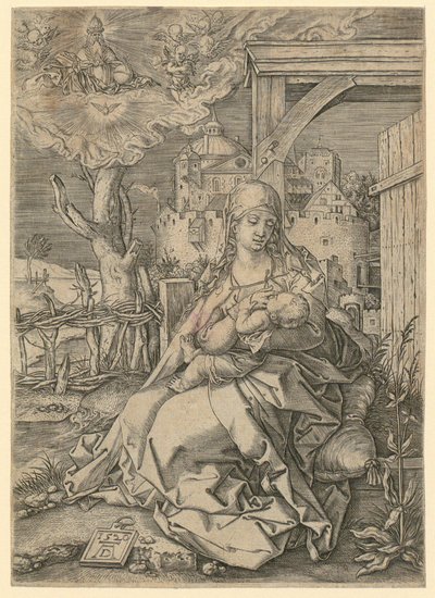 Madonna z Dzieciątkiem autorstwa Albrecht Dürer