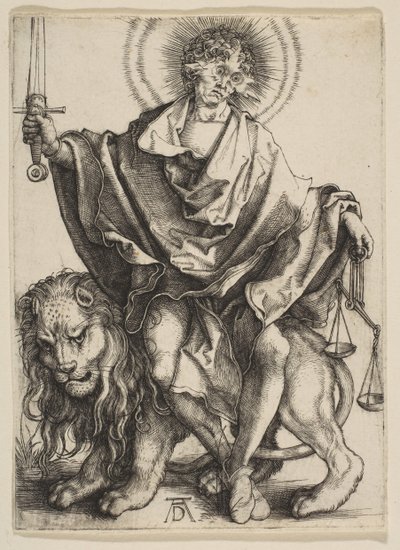 Sprawiedliwość, ca. 1499. autorstwa Albrecht Dürer