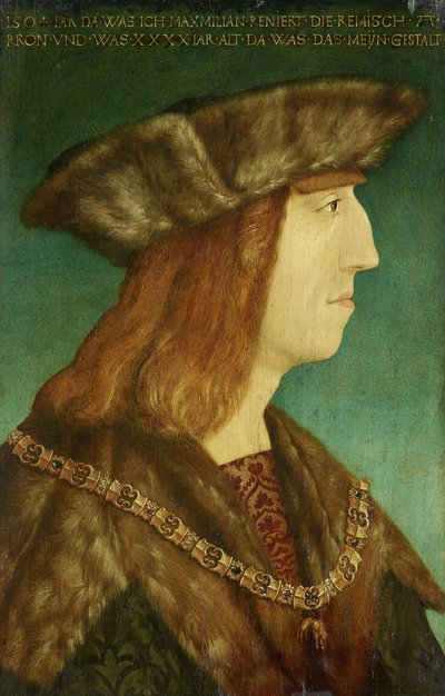 Cesarz Maksymilian I (1459–1519) autorstwa Albrecht Dürer