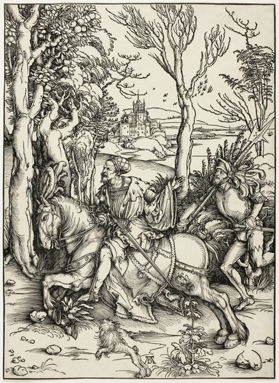 Rycerz i Landsknecht autorstwa Albrecht Dürer
