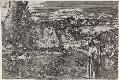 Pejzaż z armatą (Wielka armata; Armata) autorstwa Albrecht Dürer