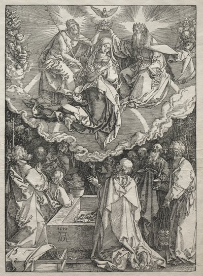 Życie Dziewicy: Wniebowzięcie Dziewicy autorstwa Albrecht Dürer