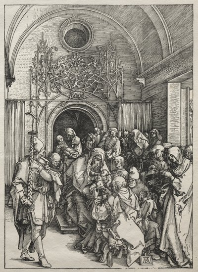 Życie Dziewicy: Obrzezanie autorstwa Albrecht Dürer