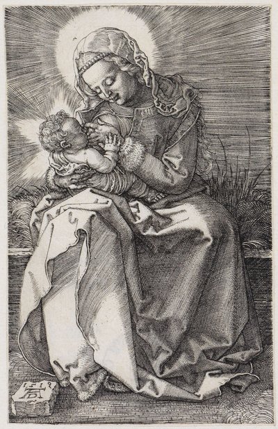 Madonna karmiąca autorstwa Albrecht Dürer