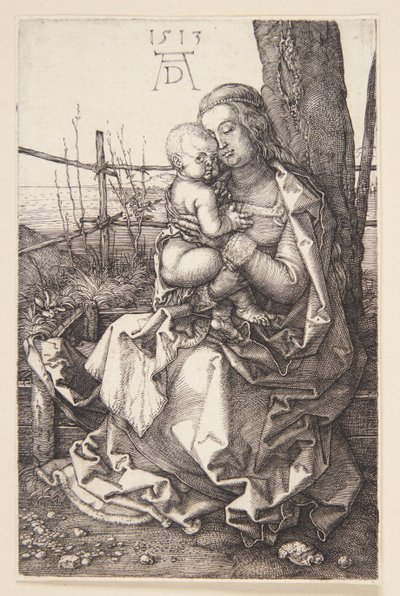Pielęgniarstwo Madonny autorstwa Albrecht Dürer