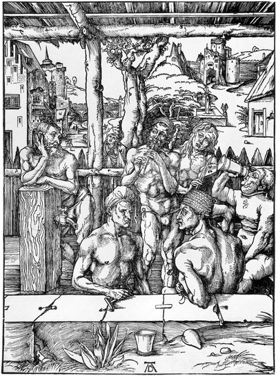 Łazienka dla mężczyzn autorstwa Albrecht Dürer