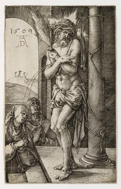 Człowiek smutku autorstwa Albrecht Dürer