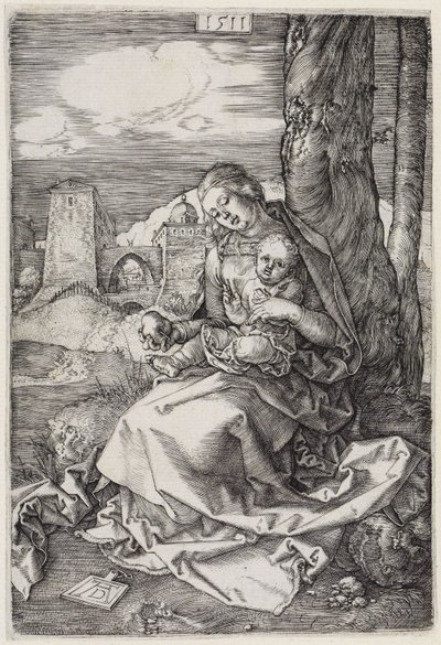 Maria z gruszką autorstwa Albrecht Dürer