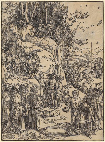 Męczennik z Dziesięciu Tysięcy autorstwa Albrecht Dürer