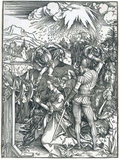 Męczeństwo św. Katarzyny autorstwa Albrecht Dürer