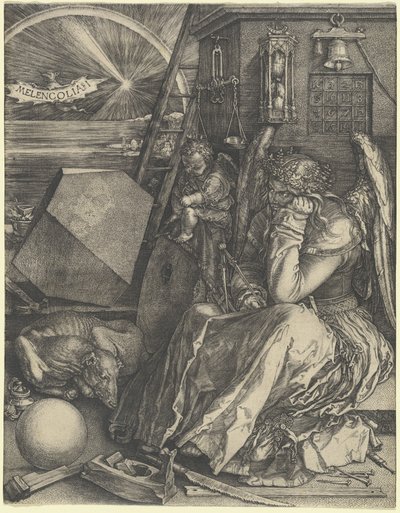 Melankolia I autorstwa Albrecht Dürer