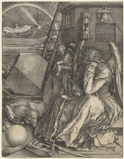 Melankolia I autorstwa Albrecht Dürer
