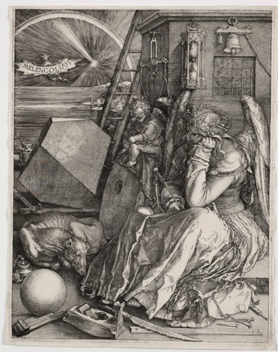 Melencolia I, 1514. autorstwa Albrecht Dürer