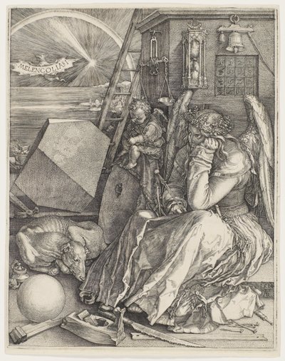 Melencolia I, 1514 autorstwa Albrecht Dürer