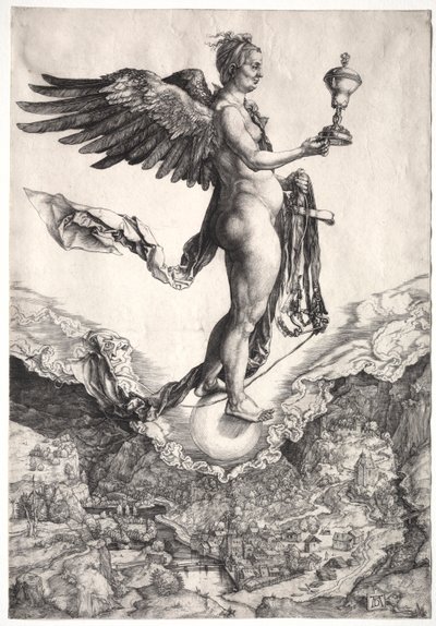 Nemezys autorstwa Albrecht Dürer