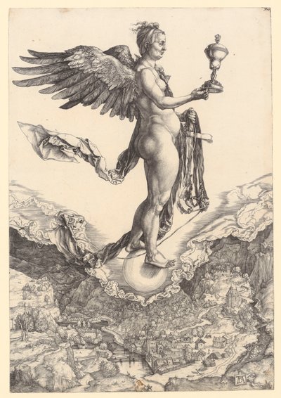 Nemesis autorstwa Albrecht Dürer