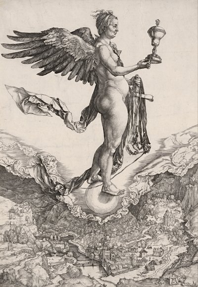 Nemezys autorstwa Albrecht Dürer