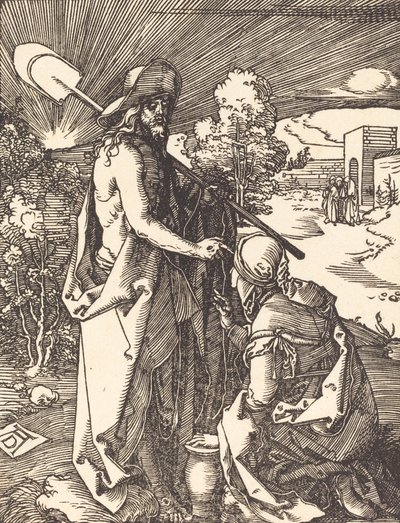 Noli Me Tangere, prawdopodobnie ok. 15091510. autorstwa Albrecht Dürer
