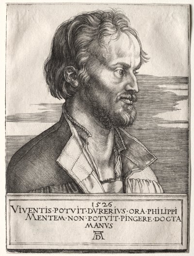 Filip z Melanchtonu autorstwa Albrecht Dürer