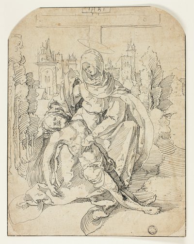 Pieta autorstwa Albrecht Dürer