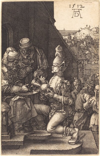 Piłat myje ręce autorstwa Albrecht Dürer