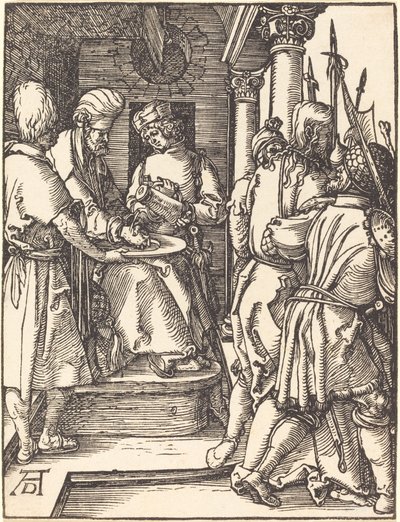 Piłat myje ręce autorstwa Albrecht Dürer