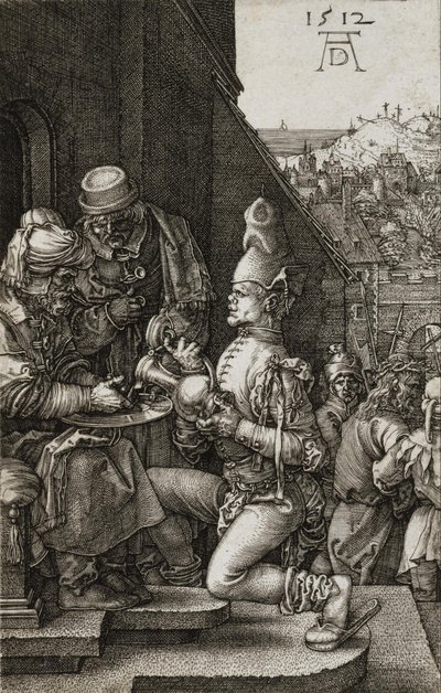 Piłat umywa ręce autorstwa Albrecht Dürer