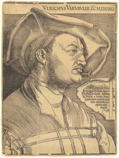Portret Ulricha Varnbülera autorstwa Albrecht Dürer
