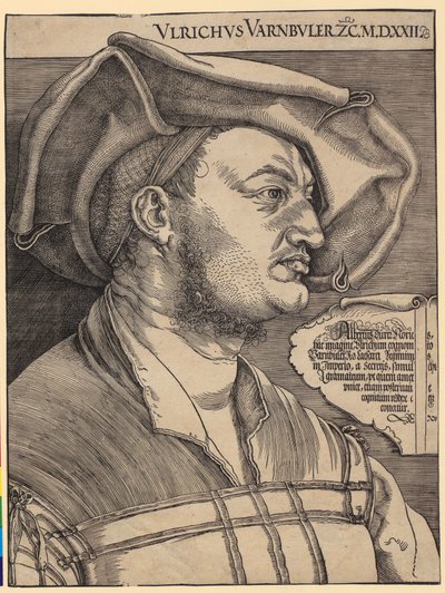 Portret Ulricha Varnbülera autorstwa Albrecht Dürer