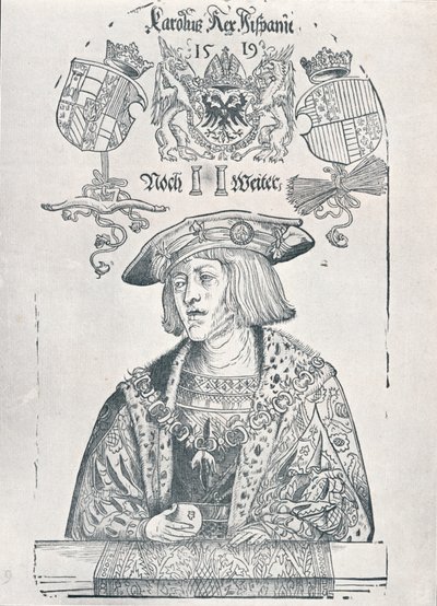 Portret cesarza Karola V, 1519 1906 autorstwa Albrecht Dürer