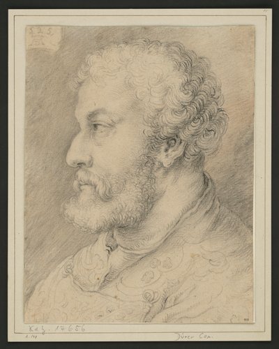 Portret profilowy Raymunda Fuggera? autorstwa Albrecht Dürer