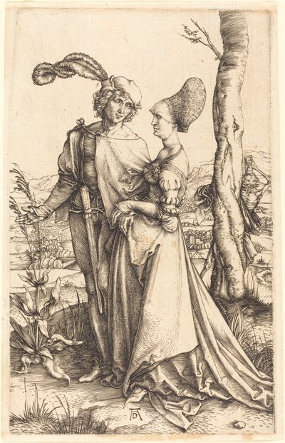 Promenada autorstwa Albrecht Dürer