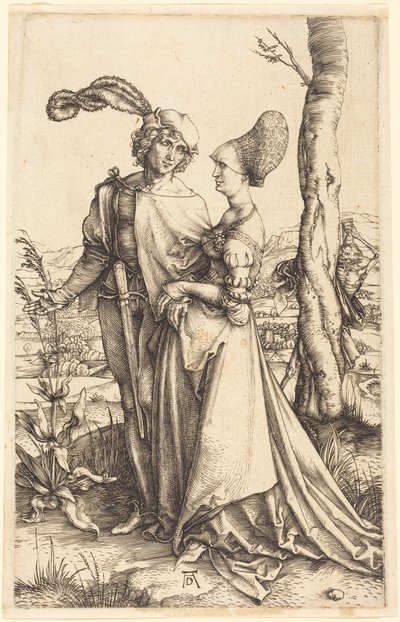 Spacer autorstwa Albrecht Dürer