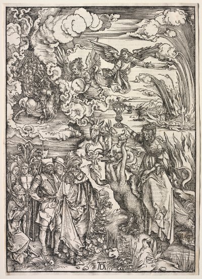 Objawienie św. Jana: Kobieta z Babilonu, 1511. autorstwa Albrecht Dürer
