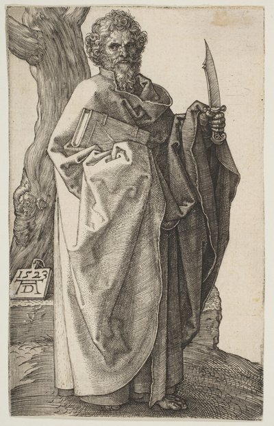 Św. Bartłomiej, 1523. autorstwa Albrecht Dürer