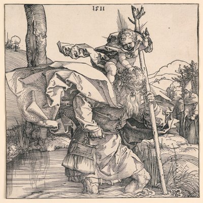 Święty Krzysztof autorstwa Albrecht Dürer