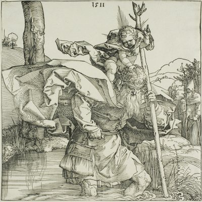 Święty Krzysztof autorstwa Albrecht Dürer