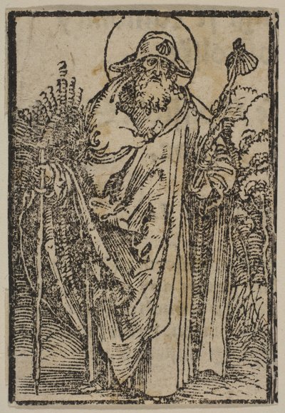 Św. Jakub Major.n.d. autorstwa Albrecht Dürer