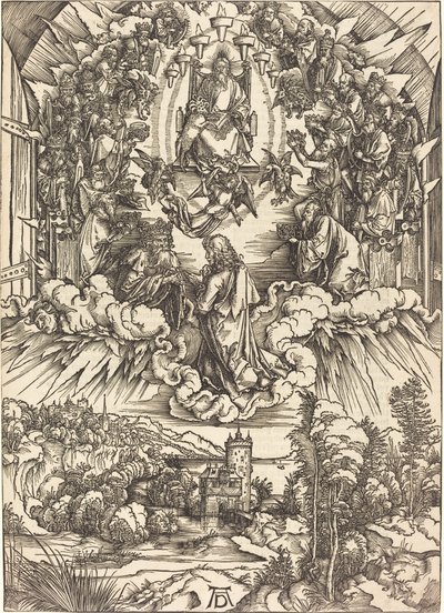 Święty Jan przed Bogiem i starszymi autorstwa Albrecht Dürer