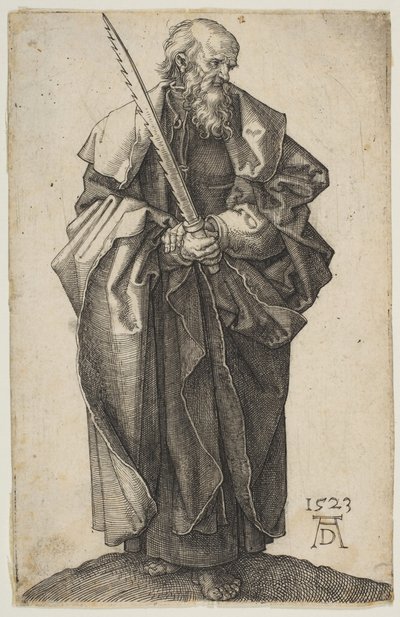 Św. Szymon, 1523. autorstwa Albrecht Dürer